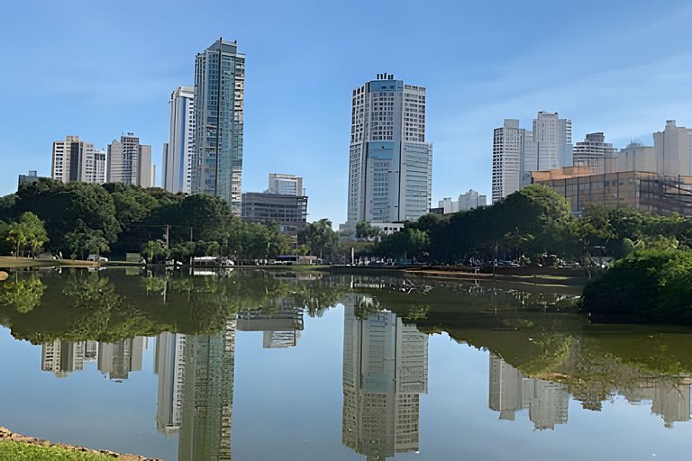 Apartment in a condominium with pool and gym at Vaca Brava 2