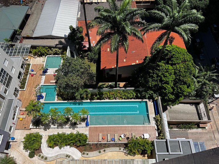 Flat moderno, Bueno- Perfeito para relaxar/ THP1204