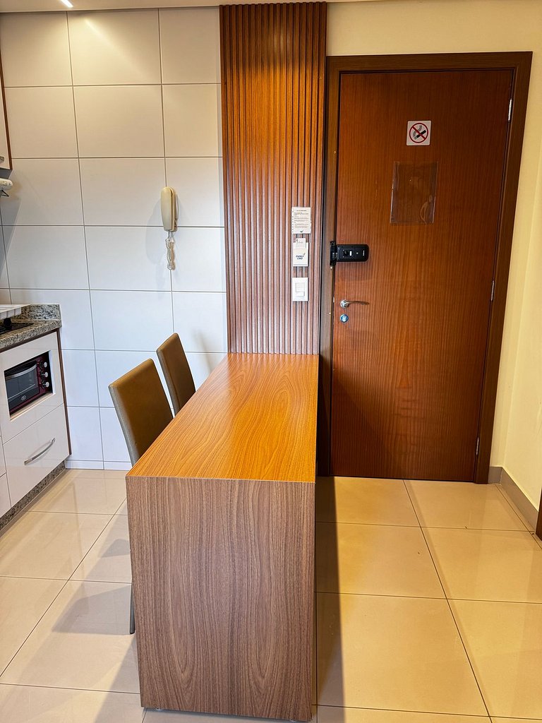 Flat moderno, Bueno- Perfeito para relaxar/ THP1204