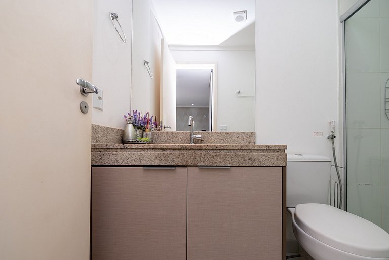 Apartment in a condominium with pool and gym at Vaca Brava 2