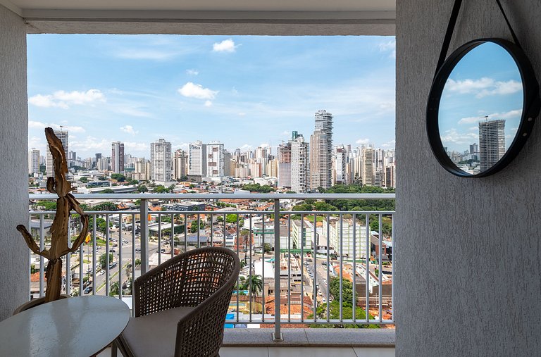 Apartment in a condominium with pool and gym at Vaca Brava 2