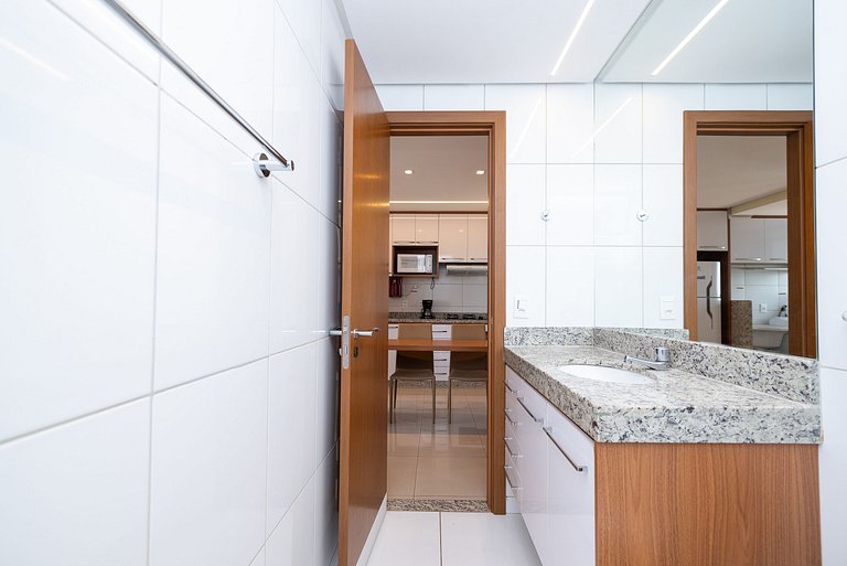 Flat moderno, Bueno- Perfeito para relaxar/ THP1204