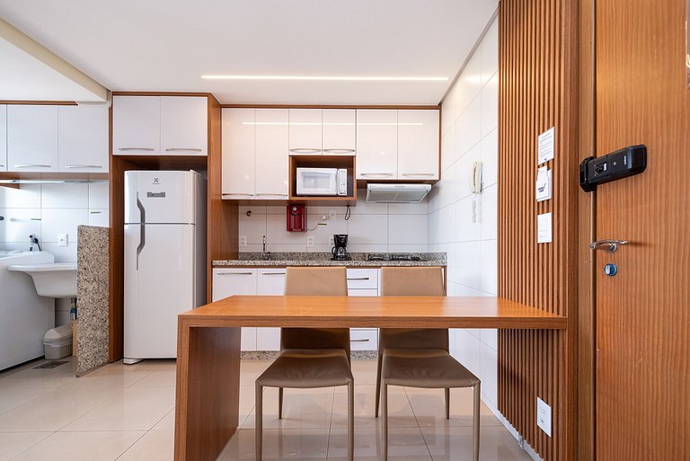 Flat moderno, Bueno- Perfeito para relaxar/ THP1204