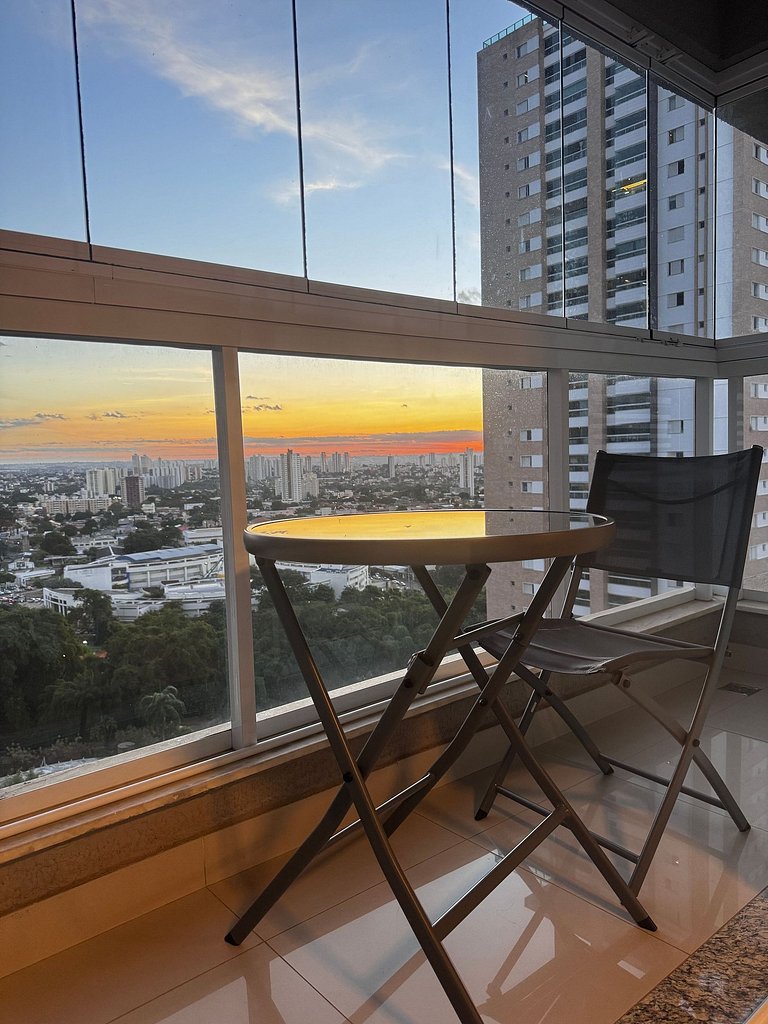 Cond. c/ piscina| Garagem| Wi-Fi| E Vista Incrível