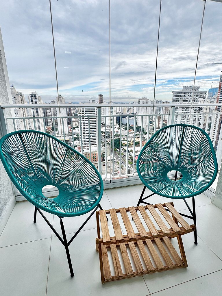 #2513. Aconchegante e Vista linda p/Parque @Bueno