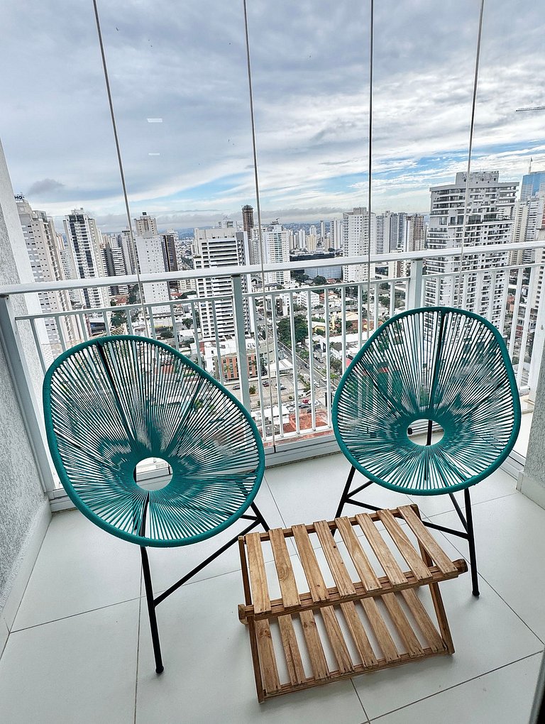 #2513. Aconchegante e Vista linda p/Parque @Bueno