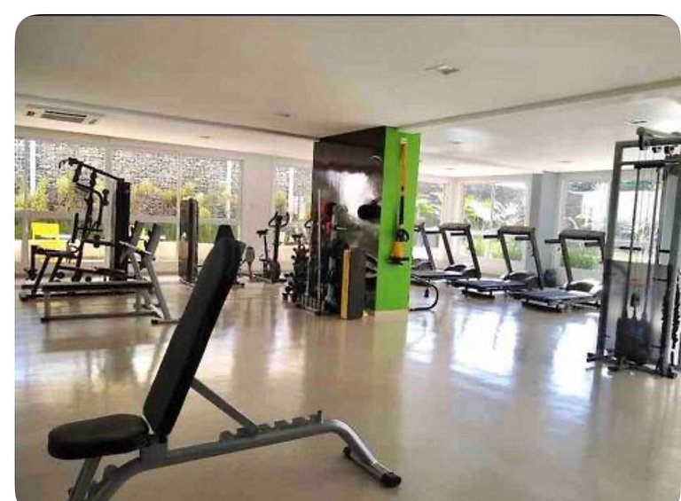 Flat impecavelmente limpo @Bueno - Perto de Tudo!