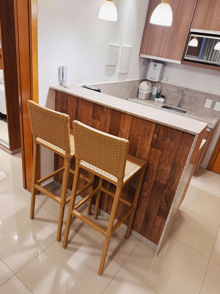 Apartamento c/ Vista | 27º Andar • Flamboyant • WiFi