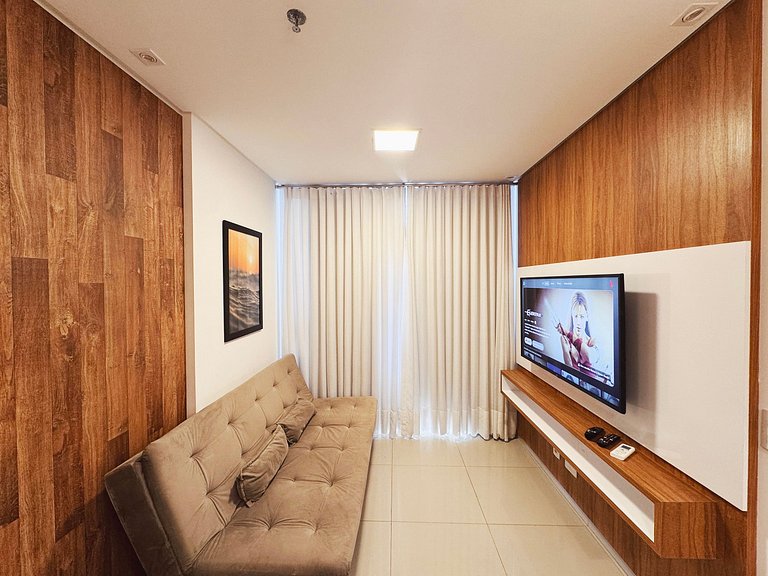 Apartamento c/ Vista | 27º Andar • Flamboyant • WiFi