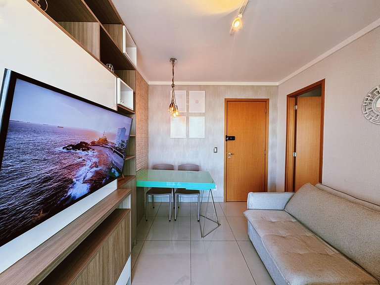 Apto de 1Q completo no Bueno | Ao lado do Shopping