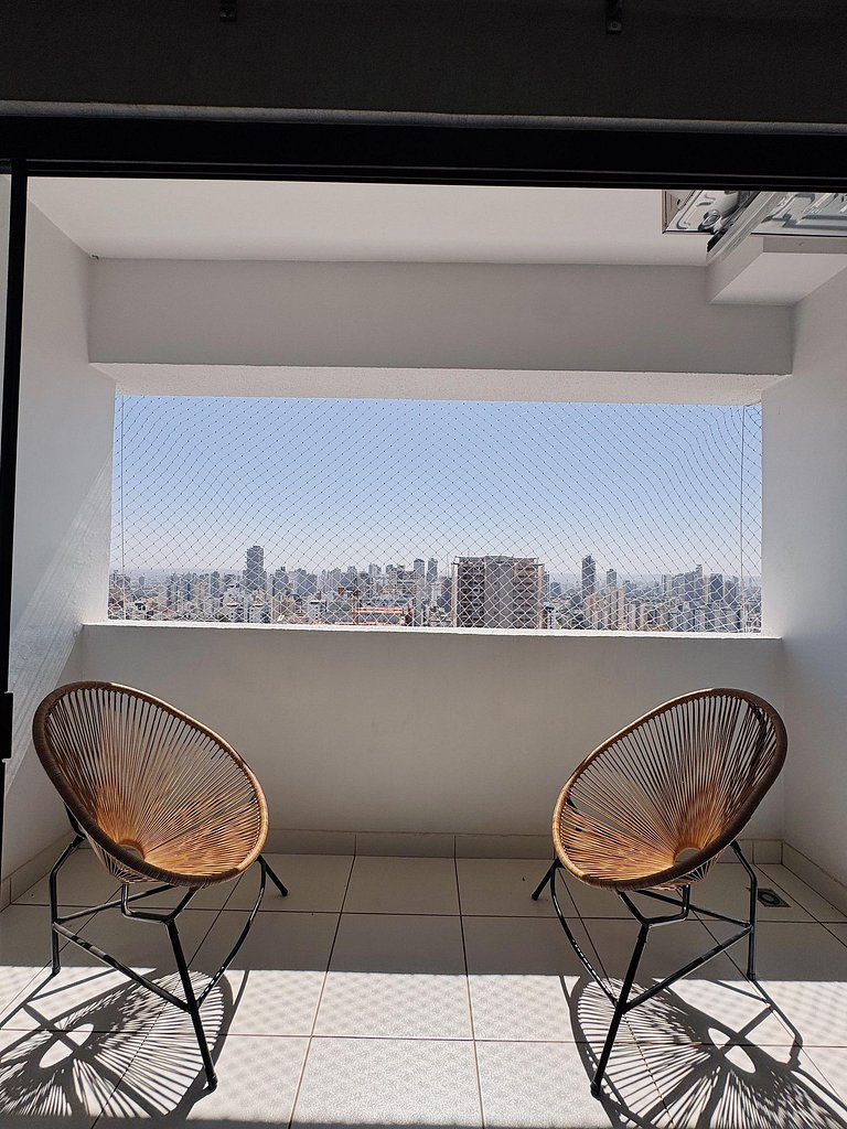 25th floor apartment with an incredible view at Alto Bueno S