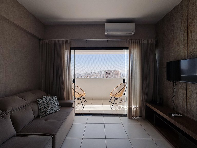 Flat Moderno no Setor Bueno | Lazer Completo e Vaga