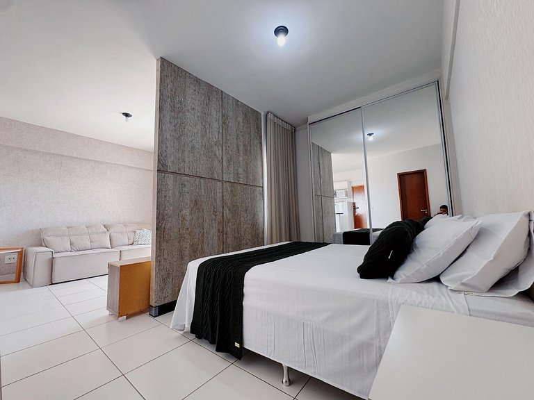 Flat Moderno no Setor Bueno | Lazer Completo e Vaga