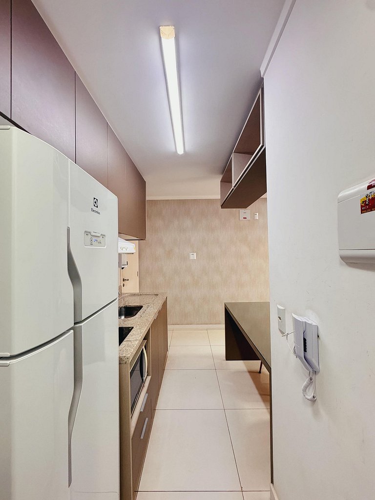 Apartment in a condominium with pool and gym at Vaca Brava 2