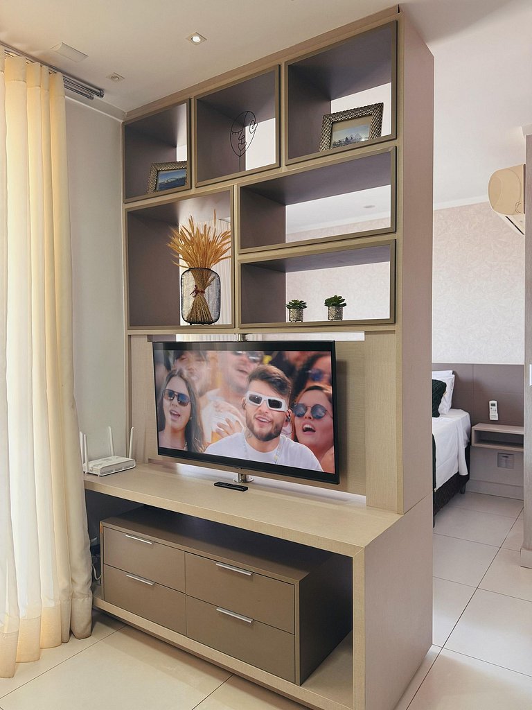 Apartment in a condominium with pool and gym at Vaca Brava 2