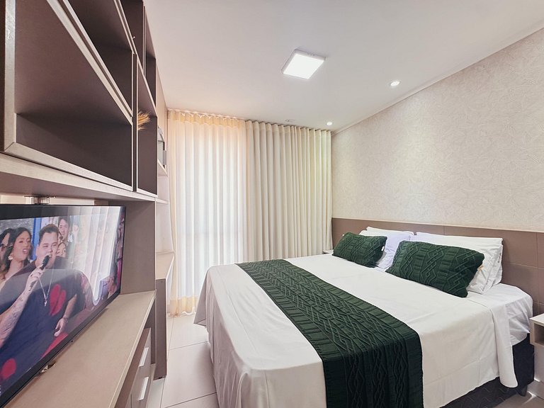 Apartment in a condominium with pool and gym at Vaca Brava 2