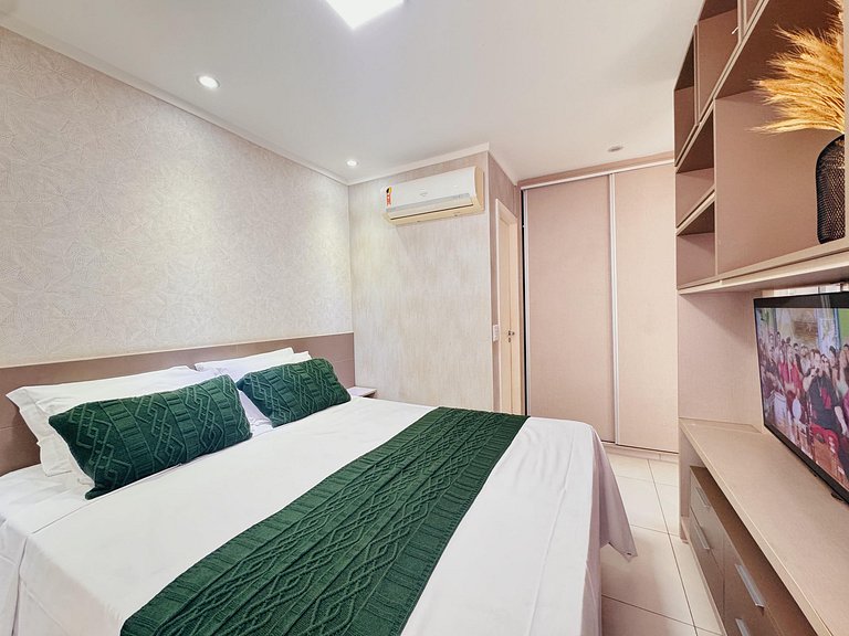 Apartment in a condominium with pool and gym at Vaca Brava 2