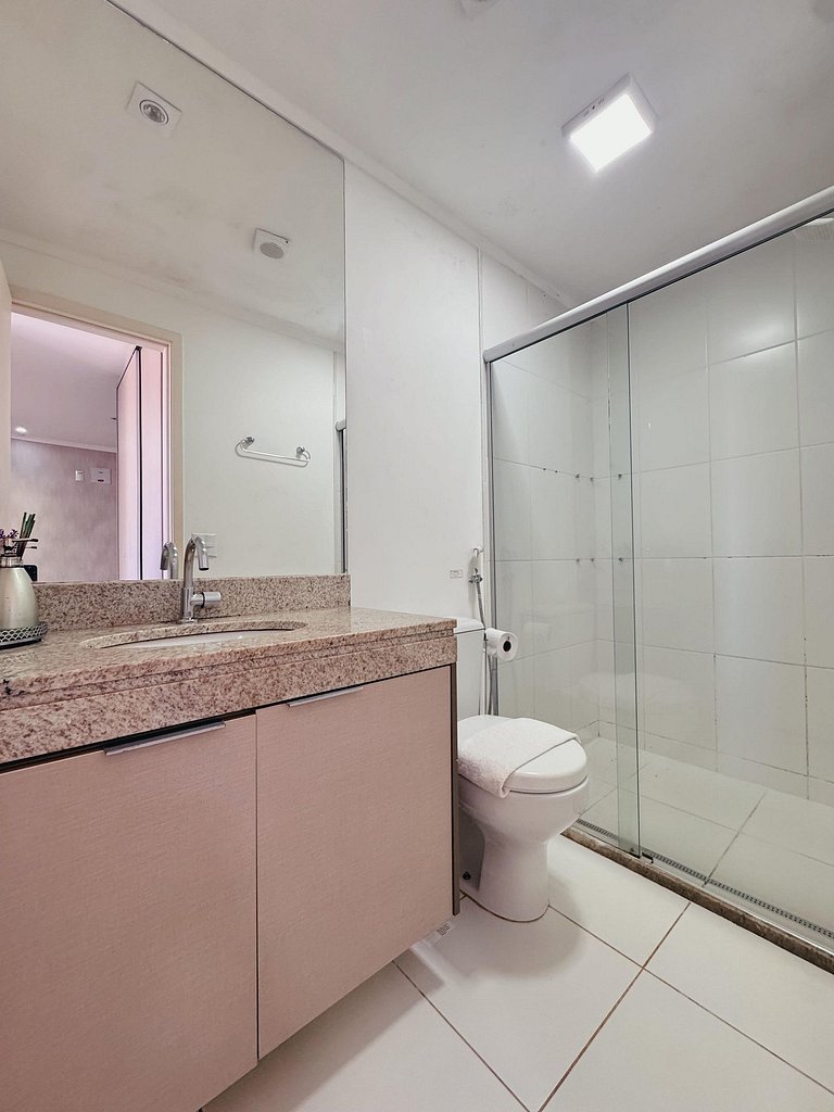 Apartment in a condominium with pool and gym at Vaca Brava 2