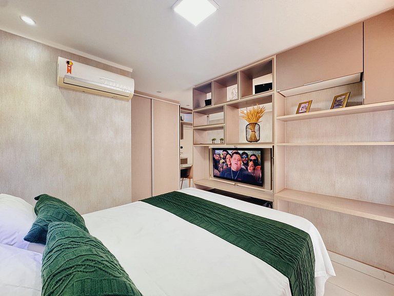 Apartment in a condominium with pool and gym at Vaca Brava 2