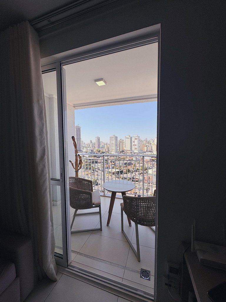 Apartment in a condominium with pool and gym at Vaca Brava 2