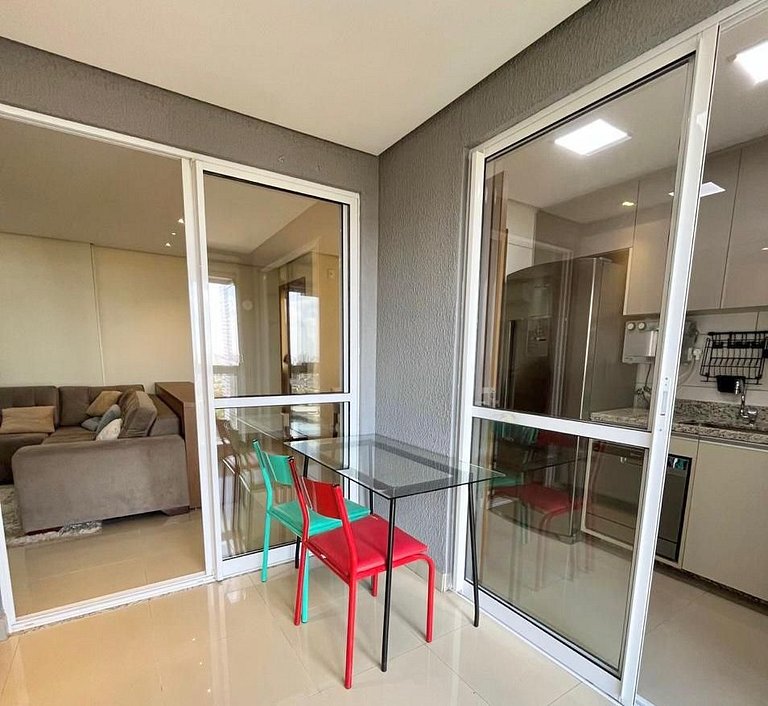 Charme, Luxo e Conforto: Apto 2Q que encanta!