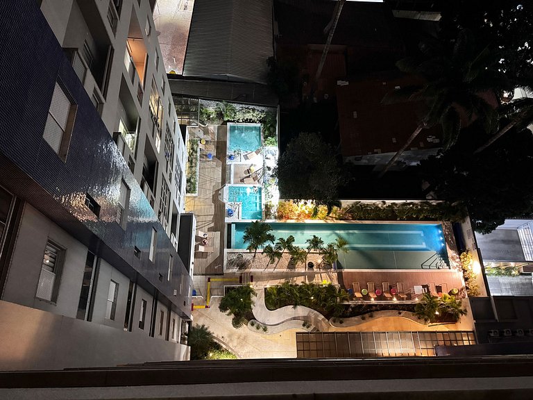 Luxurious 2-bedroom with Gourmet Balcony in Setor Bueno