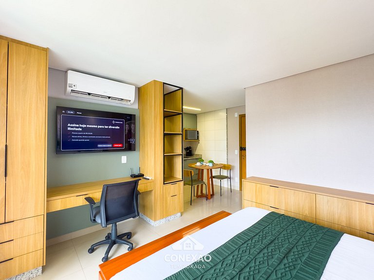 Trabalho e Lazer: Cama Queen, Design Moderno @Bueno #TH604