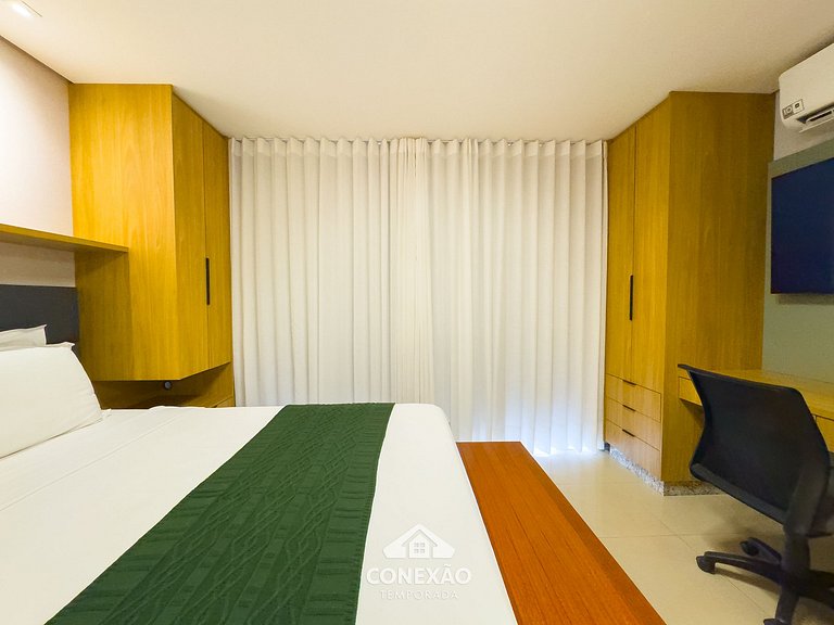 Trabalho e Lazer: Cama Queen, Design Moderno @Bueno #TH604