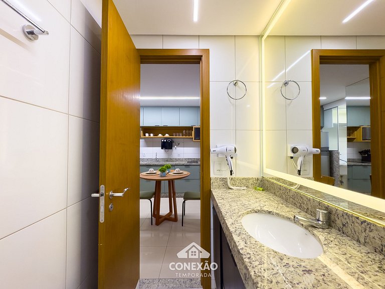 Trabalho e Lazer: Cama Queen, Design Moderno @Bueno #TH604