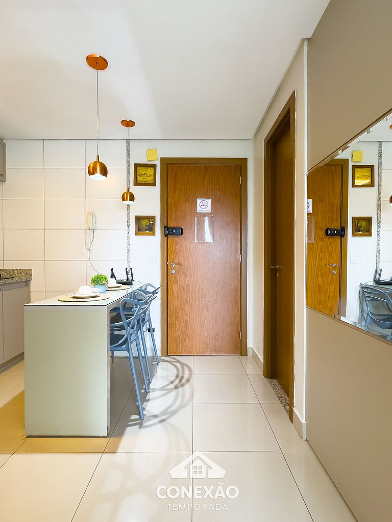 Cond. c/ piscina| Garagem| Wi-Fi| E Vista Incrível