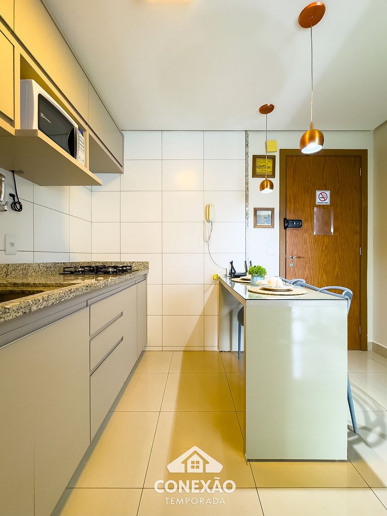 Cond. c/ piscina| Garagem| Wi-Fi| E Vista Incrível