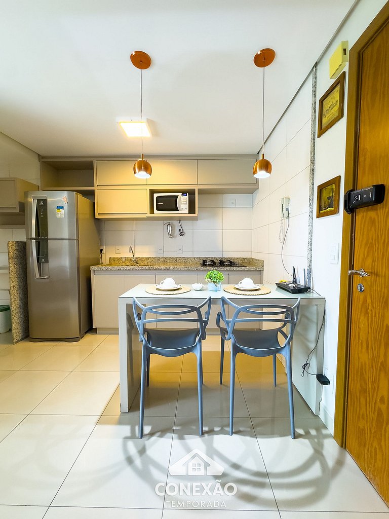 Cond. c/ piscina| Garagem| Wi-Fi| E Vista Incrível