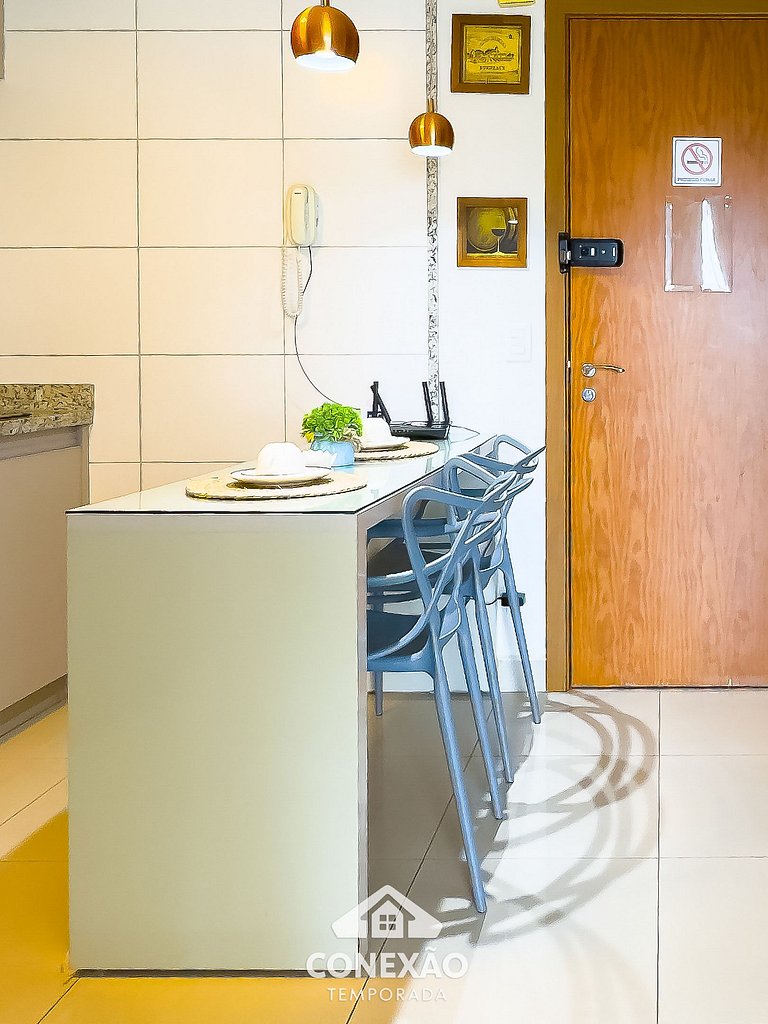 Cond. c/ piscina| Garagem| Wi-Fi| E Vista Incrível