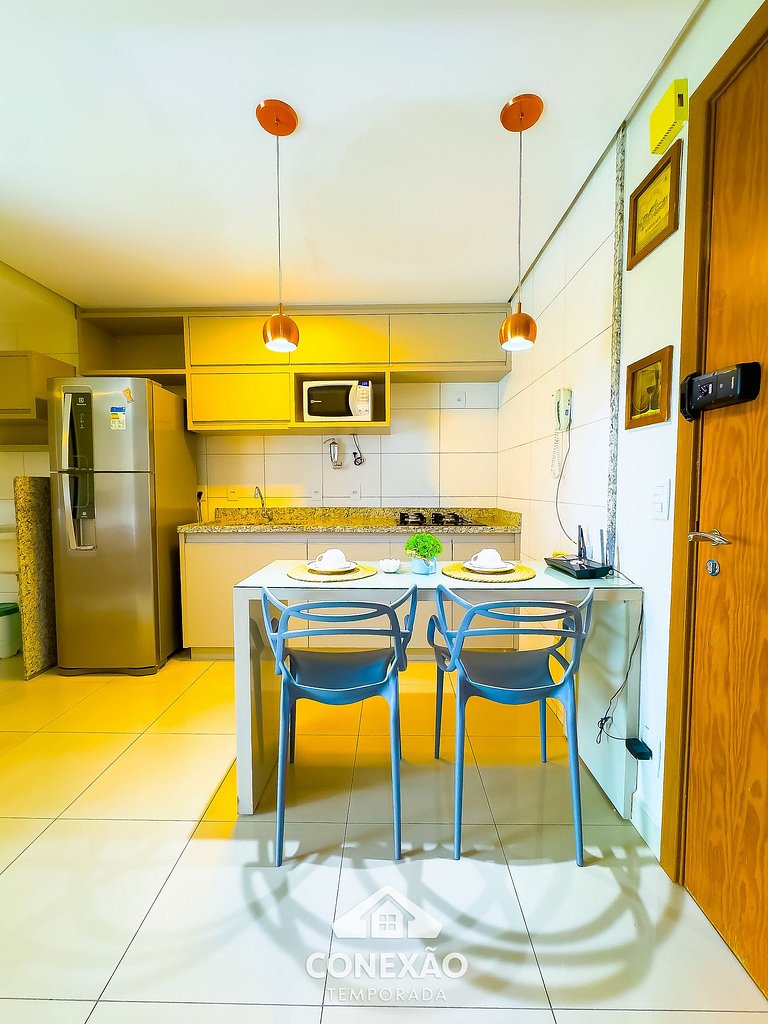 Cond. c/ piscina| Garagem| Wi-Fi| E Vista Incrível