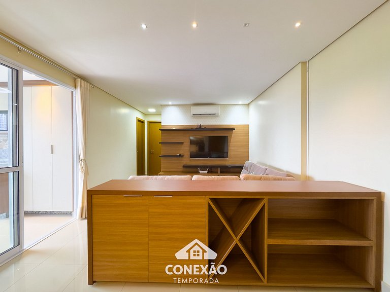 #1602 Charme, Luxo e Conforto: Apto 2Q que encanta!