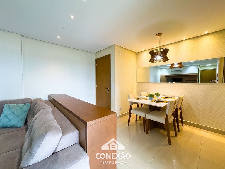 #1602 Charme, Luxo e Conforto: Apto 2Q que encanta!