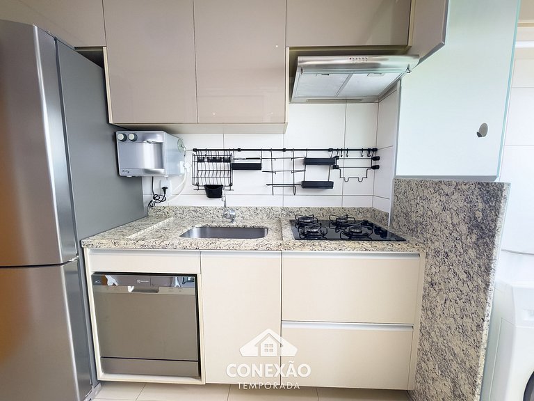 Luxuoso 2Q com Varanda Gourmet no Setor Bueno