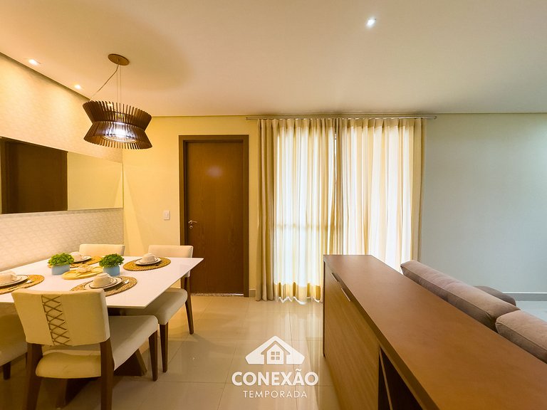 Charme, Luxo e Conforto: Apto 2Q que encanta!