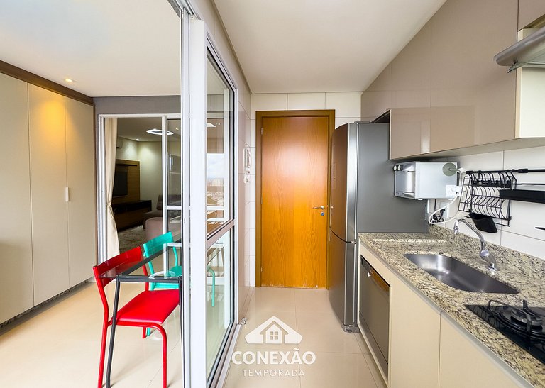 Charme, Luxo e Conforto: Apto 2Q que encanta!
