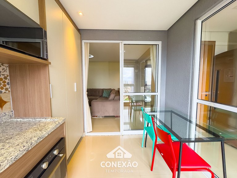 #1602 Charme, Luxo e Conforto: Apto 2Q que encanta!
