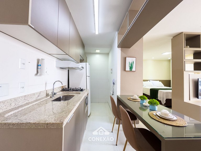 #2205 Apartment in a Condominium with Pool/Gym @VacaBrava