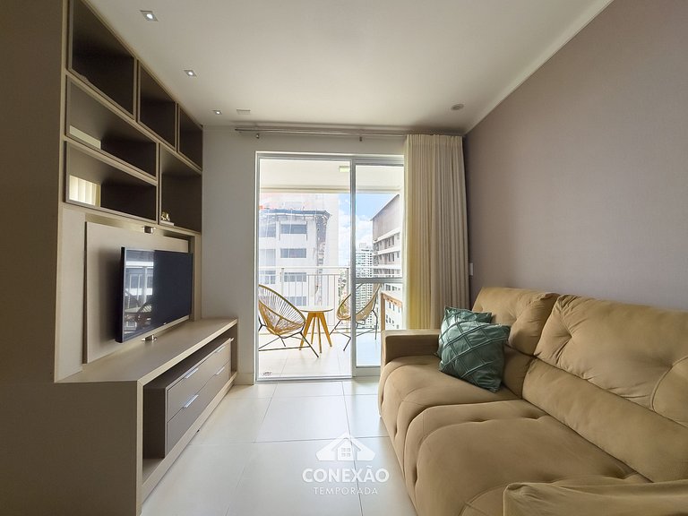 #2205 Apt em Cond. com Piscina/Academia @VacaBrava