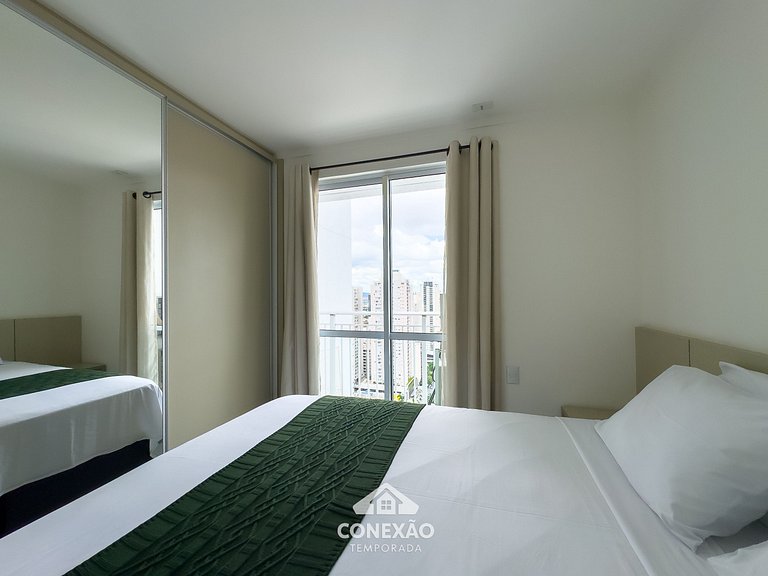 #2513. Aconchegante e Vista linda p/Parque @Bueno