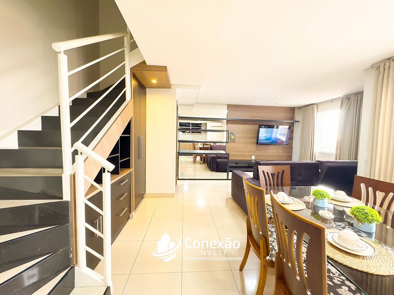 Duplex apartment with balcony in Setor Bueno