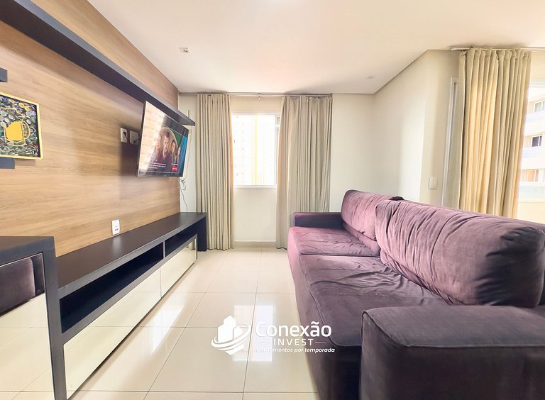 Duplex apartment with balcony in Setor Bueno