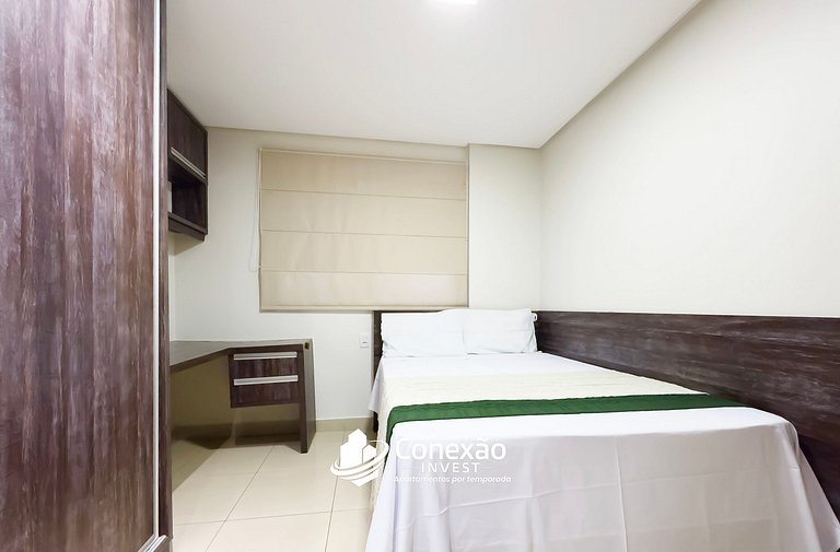 Apartamento duplex com varanda no Setor Bueno