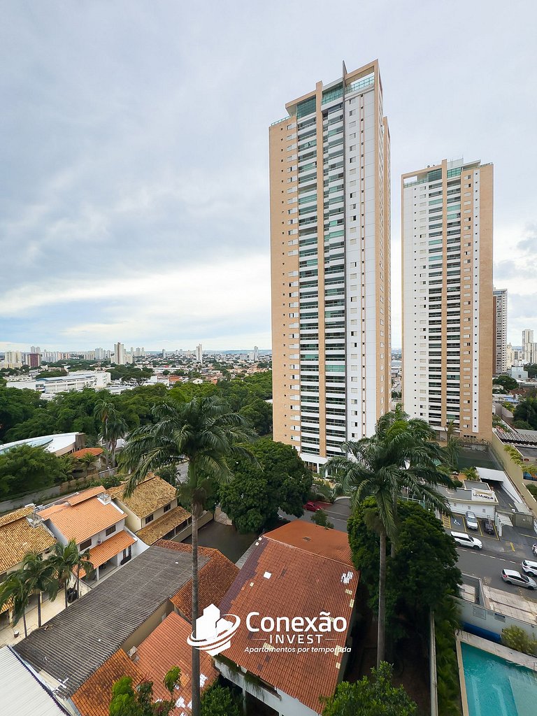 Apartamento duplex com varanda no Setor Bueno