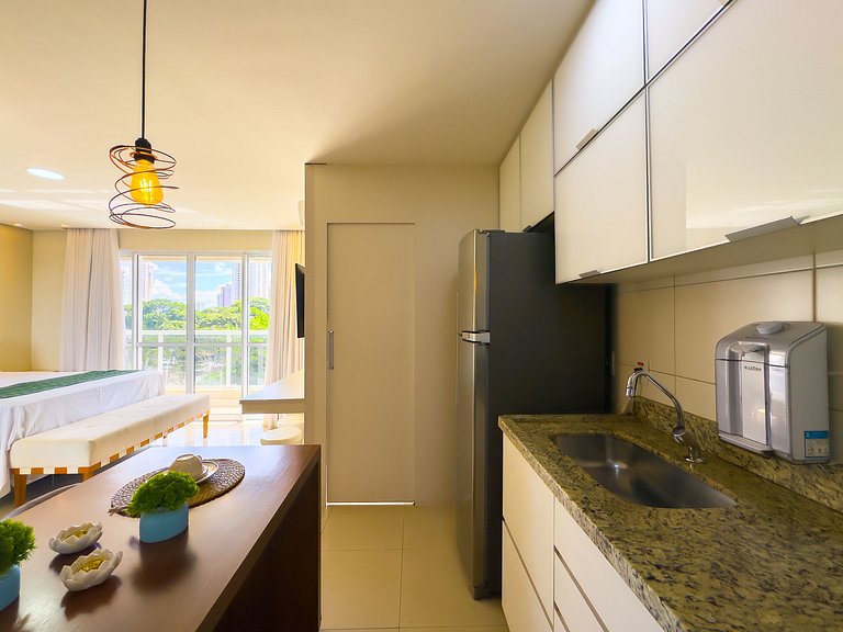 Very cozy. Condo with a view, pool, gym