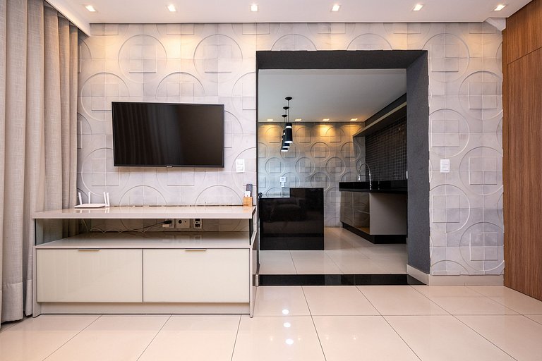 #314 Duplex Luxuoso 2Q com Varanda Gourmet