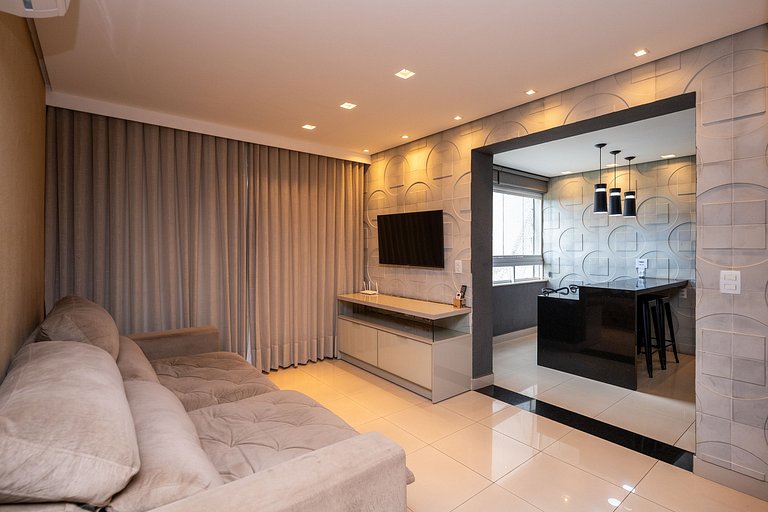 #314 Duplex Luxuoso 2Q com Varanda Gourmet